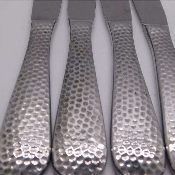 Wallace Brooklyn pattern set of 4 stainless steel butter knives - Picture 2 of 4